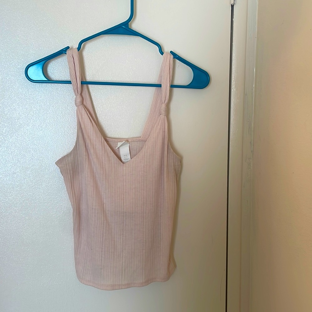 H&M pink tank top